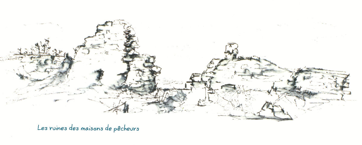ruines maisons de pecheurs